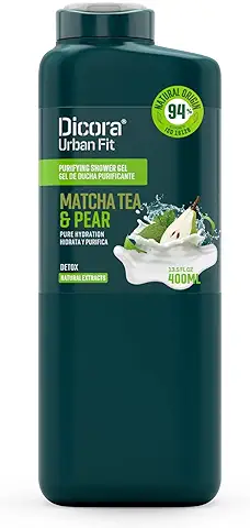 Dicora Urban Fit Gel de Baño Detox Te Matcha & Pera 400 ml  