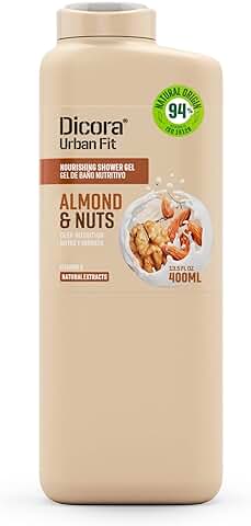 Dicora Urban Fit Gel de Baño Vitamina B Almendras & Nueces 400 ml  
