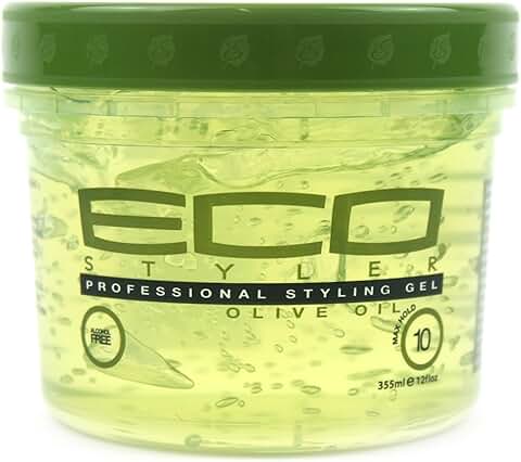 Eco Styler Gel a base de Aceite de Oliva - Para todo tipo de Cabello, 355 ml  