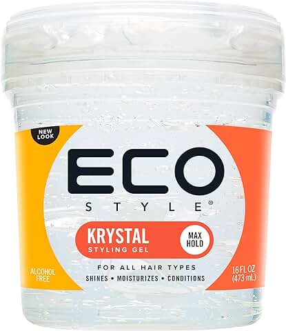 Eco Styler Krystal Styling Gel, 16 Ounce/ 473 ml