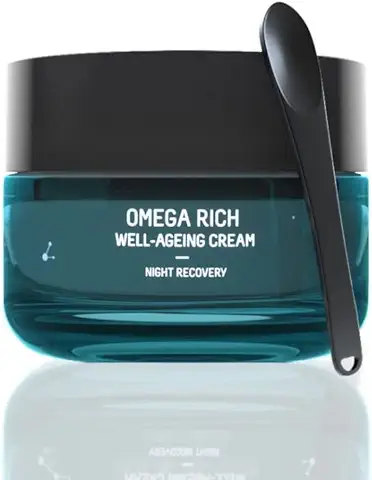 Freshly Cosmetics Crema de día y Noche Omega Rich. Ayuda a Reducir los Signos del Envejecimiento. Crema Hidratante que Reduce Arrugas y Líneas de Expresión, 50 ml  