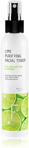 Freshly Cosmetics Tónico Facial para Equilibrio pH y Cerrar Poros Lime Purifying Facial Toner, 150 ml  
