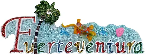 Fuerteventura Islas Canarias España - Imán para Nevera, Regalo de Viaje, Colección de Regalo para Decoración del Hogar, Cocina, Imán para Nevera de Fuerteventura España  
