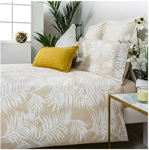 Funda Nordica ALGODÓN ORGANICO ORIO Beige Cama de 90 x 190/200. 100% ALGODÓN ORGÁNICO.  