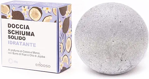 Gel de Baño Sólido Natural Bio Hidratante 85 gr - Enooso - Espuma de Ducha Artesanal Orgánica 100% Vegana - Made in Italy Preferencias ANUNCIOS  