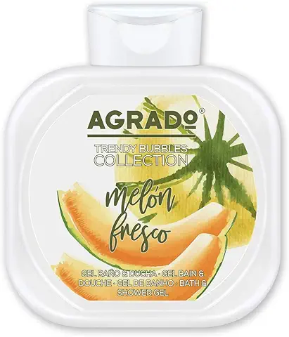 Gel de Baño y Ducha Hidratante, gel de Baño Melón Fresco PH Neutro 750 ml - AGRADO  