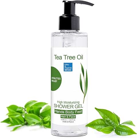 Gel de Ducha, Jabón de Baño y Champú (Cuerpo, Cara y Cabello) Combate el Olor Corporal. Purifica, Desintoxica y Limpia la Piel en Profundidad - 200 ml  