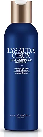 GELLÉ FRÈRES Aceite de Ducha Hidratante, Gel de Ducha Nutritivo, para Piel Normal a Seca, Gel Baño muy Perfumada Mujer, Limpia Y Nutre La Piel Suavemente, Anti Irritación, Aroma de Lirio, 200ml  