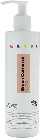 GREEN CORNERSS CARE - Crema Hidratante de Avena | 300 ml | Apta para Pieles con Dermatitis Atópica | 99% Natural | Perfecta para Toda la Familia, Apta en Menores de 3 Años  