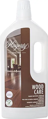 Hagerty Wood Floor Care Limpiador Intensivo de todo tipo de Suelos de Madera 1 Litro I Eficaz Friegasuelos de Parquet, Tarima Flotante o Suelos Laminados con Efecto Antideslizante  