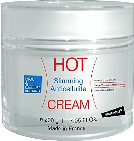 HOT Cream STOP Celulitis - Crema Anticelulitica Efecto Calor TRIPLE Acción: Gel Reductor Intensivo, Reafirmante + Drenante. Hombre y Mujer. Resultados Visibles 6x + Potente - 200 ml  