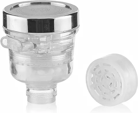 InnovaGoods® - Grifo Ecológico con Filtro Purificador de agua Faukko, Purifica el agua de Forma Segura y Eficiente, con Diseño de Grifo y Filtro Purificador, Ideal para el Hogar.  