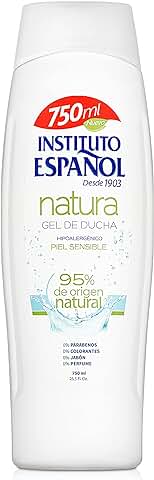Instituto Español - Natura - Gel Baño y Ducha para piel Sensible - 750 ml (10850)  