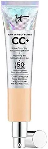 IT Cosmetics Your Skin But Better CC+ Crema con SPF 50+ (75 ml, Medio Neutro)  
