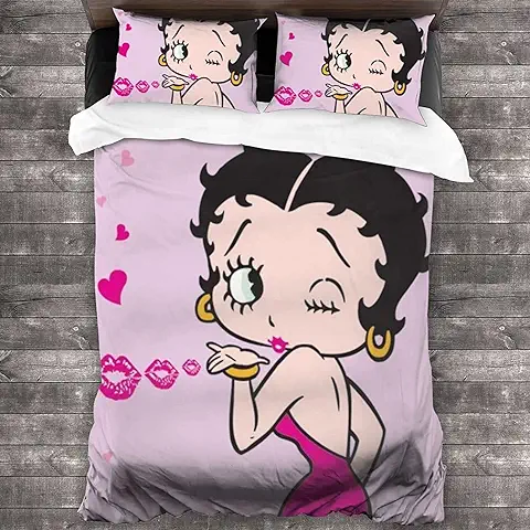 Juego de ropa de cama de 135 x 200 cm, Juego de ropa de cama para Niños y Niñas, Funda Nórdica con Cremallera y Funda de Almohada de 80 x 80 cm (P1, 155 x 220 cm + 75 x 50 cm x 1)  