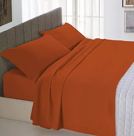 Juego MAX Color Ropa de Cama, Tierra, Doble  