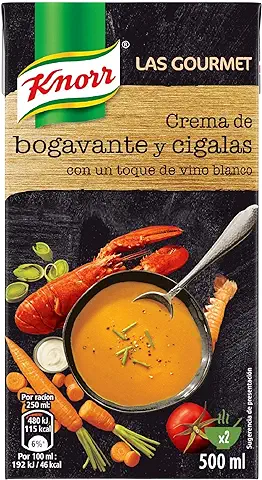 Knorr - Crema Bogavante Y Cigalas 500 ml - [pack de 2]  