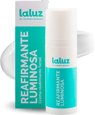 Lourdes Moreno I Crema Reafirmante Facial | Crema Facial Mujer Luminosa Con DMAE I Para Todo Tipo De Piel | Previene y Trata la Flacidez Facial. | Crema Antiarrugas Mujer | Efecto Lifting | 50 ml  