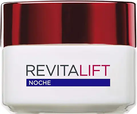 L'Oreal Paris Revitalift Crema de Noche Anti-edad Hidratante, Antiarrugas y Extra Firmeza, 50 ml  