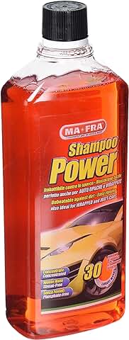 Ma-Fra, Power Shampoo, Limpiador Concentrado, Autodesengrasante, Fácil De Aclarar, No Deja Residuos Ni Halos, En Formato De 30 Lavados  