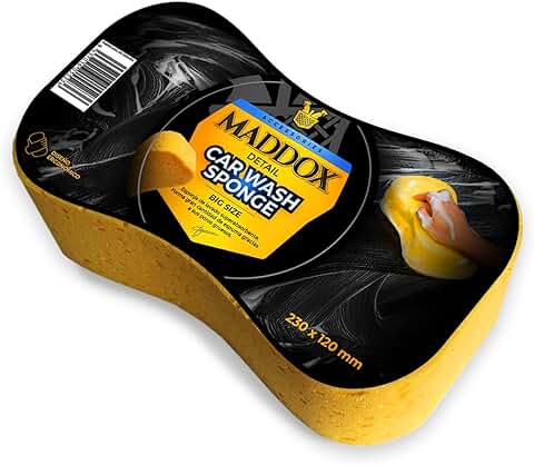 Maddox Detail – Car Wash Sponge. Esponja Superabsorbente para el Lavado del Coche, 70105  