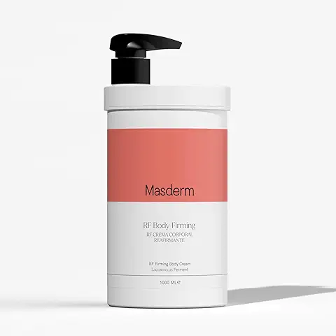 MASDERM | Gel-Crema Corporal Radiofrecuencia Reafirmante Hidratante 1000 ml | Profesional | Mujer | Cavitación | Ultrasonidos | Luz LED |  