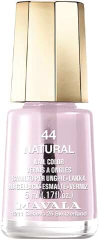 Mavala Mini Colors Pintauñas | Esmalte de Uñas | Laca de Uñas | 47 Colores Diferentes, Color Natural 44 (Transparente), 5 ml  