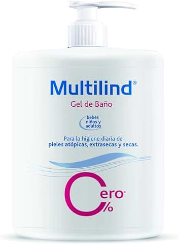 Multilind Gel de Baño Hipoalergénico para Pieles Atópicas, Secas y Extrasecas -500ml  