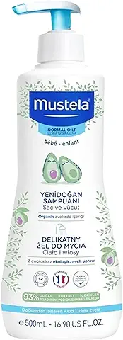 Mustela Gel de Limpieza Suave, 500 ml (paquete de 1)  