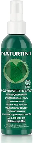 Naturtint Laca Eco Fijación y Volumen, Fija y Aporta Volumen, Efecto Antiencrespamiento, Regenera la Fibra Capilar, Sella las Puntas Abiertas, 99,6% Ingredientes Naturales, ECOCERT, 175ml  