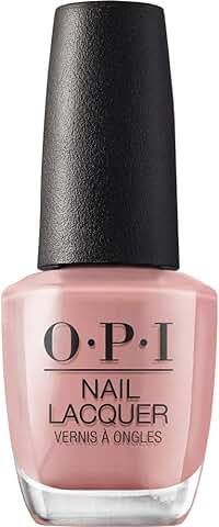 OPI Nail Laquer - Esmalte de Uñas con Duración de Hasta 7 Días - Efecto Manicura Profesional, Tonos Blancos y Nudes  