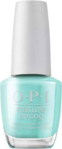 OPI Nature Strong Esmalte Uñas Larga Duración Origen Natural y Vegano Tono Azul, Cactus What You Preach 15ml  