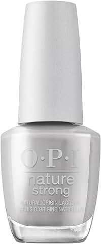 OPI Nature Strong Esmalte Uñas Larga Duración Origen Natural y Vegano Tono Gris, Dawn of a New Gray 15ml  