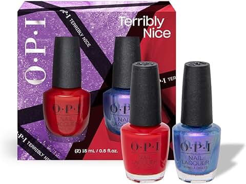 OPI Pack Duo de Esmaltes Nail Lacquer de la Colección Navidad, 15ml  