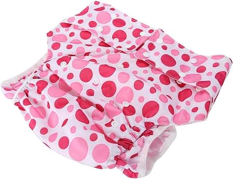 Pañal para Adultos Reutilizables Ajustables, 6 Colores Bragas de Incontinencia Pañal para Personas Mayores, Cubierta de Pañales Impermeable Leakfree para Discapacitados(A30-3)  