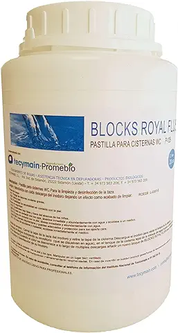 Pastillas Biológicas para Cisterna WC. Limpia, Desinfecta y Desodoriza con cada Descarga. Bote 20 uds  