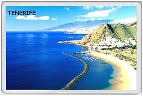 Placa de Decoración para Exteriores de las Teresitas de Tenerife, Islas Canarias, España, 20,3 x 30,4 cm  