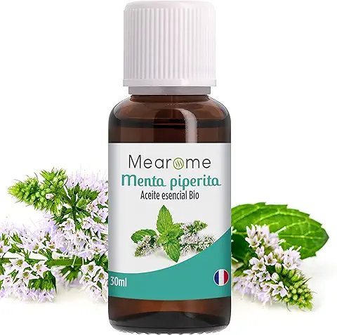 PLASTIMEA - Aceite Esencial Puro 100% Natural y Bio, Aroma Menta Piperita, 30 ml  