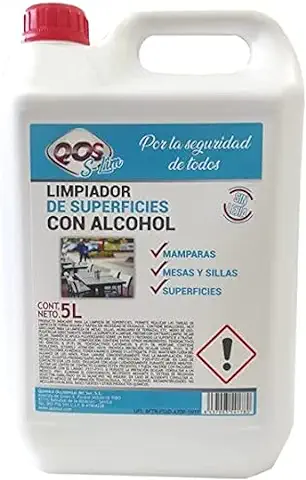 Sanit. Limpiador Alcohólico de Superficies. 5L  