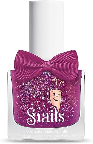 Snails Tutu - Esmalte de Uñas a base de Agua, Color rojo Burdeos, 10,5 ml  