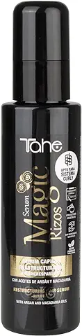 Tahe Magic Rizos Sérum Capilar Reestructurante Antiencrespamiento apto para Método Curly, 100 ml  