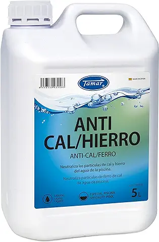 Tamar Antical/Hierro Liquido para Piscinas 5 Litro  