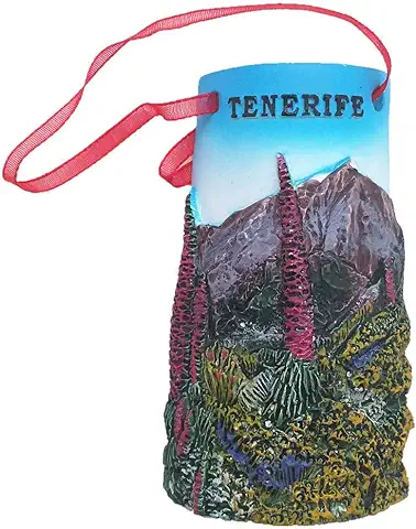 Tenerife España Islas Canarias Imán de Nevera Colección de Regalo de Recuerdo, Decoración para el Hogar y la Cocina Pegatina Magnética Tenerife España Imán de Refrigerador  