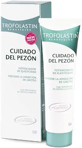 Trofolastin - Crema Cuidado y Protección de la piel del Pezón - Previene la Aparición de Grietas Durante Embarazo y Lactancia- 50 ml  