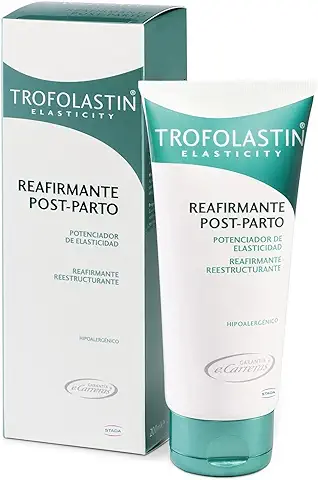 Trofolastin - Crema Reafirmante Post Parto - Reafirmante, Reestructurante y Combate la Flacidez - Embarazo - 200ml  