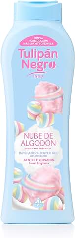 TULIPÁN NEGRO, GEL DE BAÑO NUBE DE ALGODÓN 650ML  