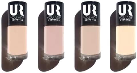 UR You Are Cosmetics - Esmalte de Uñas - COLECCIÓN 4x8ml (NUDE)  