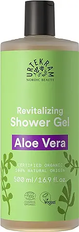 Urtekram Gel de Ducha de Aloe Vera BIO, Regenerador, 500 ml  