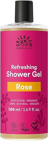Urtekram Gel de Ducha de Rosas BIO, 500 ml  