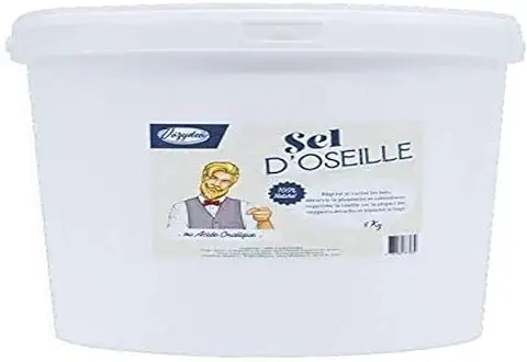 VOZYDEO AOX8 Sal De Acedera para Elimina Las Manchas, Restaura El Brillo A La Ropa Blanca - Producto Natural Y Biodegradable, No Tóxico, 8 Kg  